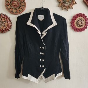 80s Vintage DF Summers New Wave Blazer